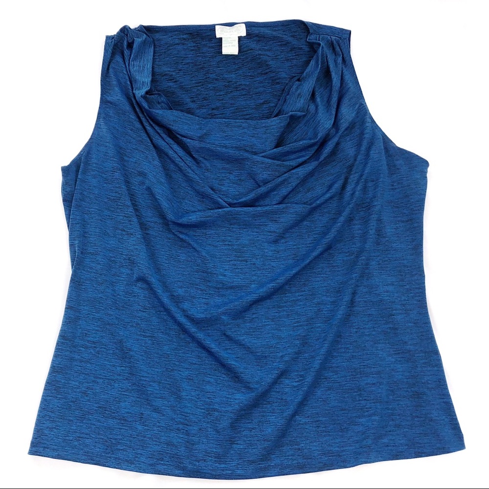 Blue Maurice’s Round Neck Tank